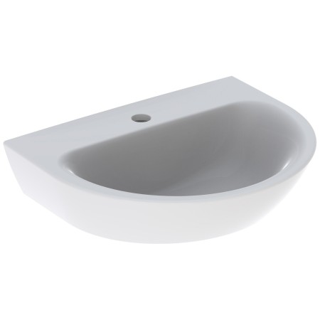 Geberit Renova Handwaschbecken 50 x 40 cm mit Hahnloch ohne Überlauf