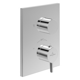 Villeroy & Boch Conum Unterputz-Thermostat mit Zweiwege-Mengenregulierung