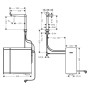 hansgrohe Aqittura M91 Filtersystem 240, Ausziehauslauf, 1jet, Starter Set, SodaSystem