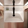 hansgrohe Xanuia Q Handwaschbecken 500/390 mit Hahnloch und Überlauf, SmartClean