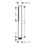 hansgrohe Pulsify S Stabhandbrause 1 Strahlart EcoSmart