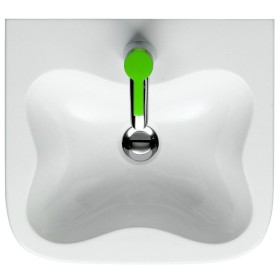 Lavabo LAUFEN Florakids 45 cm con troppopieno e 1 foro per rubinetto