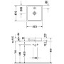 Duravit Starck 1 Aufsatzbecken 47 cm geschliffen, ohne Hahnloch