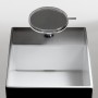 LAUFEN Kartell Einhebel-Waschtischmischer mit Deko-Disc, ohne Ablaufventil