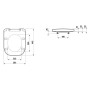 LAUFEN MEDA WC-Sitz Absenkautomatik