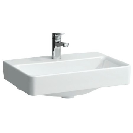LAUFEN PRO S Compact Waschtisch 55 cm mit Hahnloch, ohne Überlaufloch