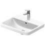 Duravit No. 1 Einbauwaschtisch 54,5 cm, mit 1 Hahnloch und Überlauf