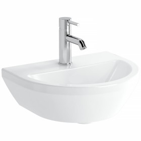 VitrA Integra Handwaschbecken 45 cm, ohne Überlaufloch, 1 Hahnloch mittig