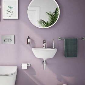 Lavabo VitrA Integra 45 cm, senza troppo pieno, 1 foro rubinetto centrale