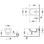 Duravit No. 1 Wand-Bidet