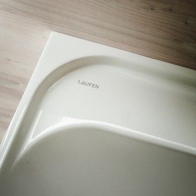 Lavabo LAUFEN MEDA 120 x 46 cm, avec trou de robinet et trop-plein