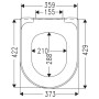 Villeroy & Boch Architectura WC-Sitz mit Quick-Release und Softclose