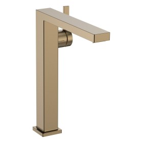 hansgrohe Tecturis E Einhebel-Waschtischarmatur 240 Fine CoolStart für Aufsatzwaschtische mit Push-Open Ablaufgarnitur