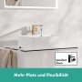 hansgrohe Tecturis E Einhebel-Waschtischarmatur 240 Fine CoolStart für Aufsatzwaschtische mit Push-Open Ablaufgarnitur