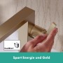 hansgrohe Tecturis E Einhebel-Waschtischarmatur 240 Fine CoolStart für Aufsatzwaschtische mit Push-Open Ablaufgarnitur