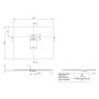 Villeroy & Boch Squaro Infinity Duschwanne 120 x 100 cm