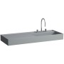 LAUFEN Kartell Waschtisch 120 x 46 cm, mit Ablage links, mit 3 Hahnlöchern