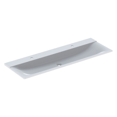 Geberit Xeno² Möbelwaschtisch 140 cm mit 2 Hahnlöchern
