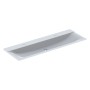 Geberit Xeno² Möbelwaschtisch 140 cm mit 2 Hahnlöchern