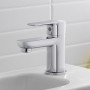 Duravit D-Code Einhebel-Waschtischmischer FreshStart und MinusFlow