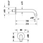Duravit No. 1 Wanneneinlauf 21 cm