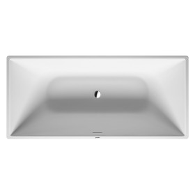 Duravit DuraSquare Badewanne freistehend 160 x 75 cm, mit Überlauf