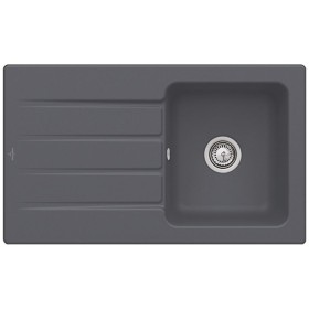 Évier encastrable Villeroy & Boch Architectura 50, bonde à commande manuelle, réversible