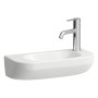 LAUFEN LUA Handwaschbecken 50 x 23 cm, Becken links ohne Überlauf