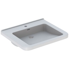 Geberit Renova Comfort Square Waschtisch 65 cm, barrierefrei