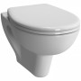 VitrA S20 Wand-WC VitrA Flush 2.0, Tiefspüler ohne Spülrand, mit Bidetfunkion