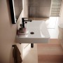 hansgrohe Xanuia Q Waschtisch 650/480 mit Hahnloch und Überlauf, SmartClean