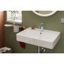 hansgrohe Xanuia Q Waschtisch 650/480 mit Hahnloch und Überlauf, SmartClean