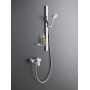 Duravit Brausestange 80 cm, mit Ablage