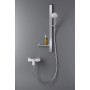 Duravit Brausestange 80 cm, mit Ablage
