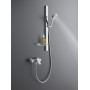 Duravit Brausestange 80 cm, mit Ablage