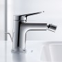 Duravit Wave Einhebel-Bidetarmatur mit Zugstangen-Ablaufgarnitur