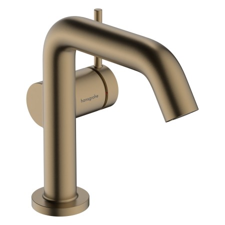 hansgrohe Tecturis S Einhebel-Waschtischarmatur 110 Fine CoolStart wassersparend+ mit Zugstangen-Ablaufgarnitur