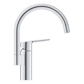 Robinet d'évier monocommande GROHE Start avec bec haut 1/2"