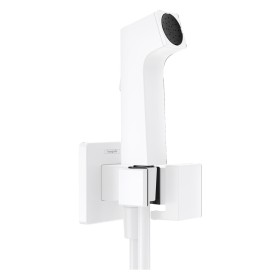 hansgrohe Bidette Handbrause 1jet E EcoSmart+ mit Brausehalter und Brauseschlauch 125 cm