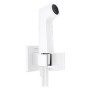 hansgrohe Bidette Handbrause 1jet E EcoSmart+ mit Brausehalter und Brauseschlauch 125 cm