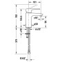 Duravit B.1 Einhebel-Waschtischmischer S, ohne Zugstangen-Ablaufgarnitur