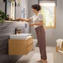 hansgrohe Rebris E Einhebel-Waschtischarmatur 110 CoolStart mit Zugstangen-Ablaufgarnitur