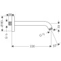 hansgrohe Brausenarm 23 cm