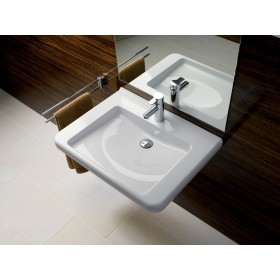 Geberit Renova Comfort Waschtisch 65 x 55 cm, barrierefrei