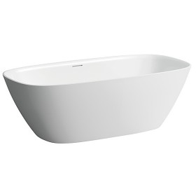LAUFEN INO freistehende Ovalbadewanne 170 x 75 cm