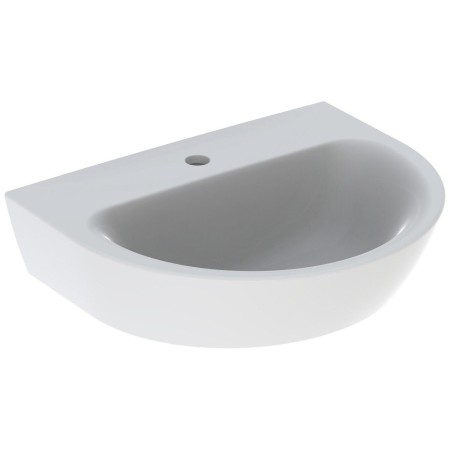 Geberit Renova Waschtisch 55 x 45 cm mit Hahnloch ohne Überlauf