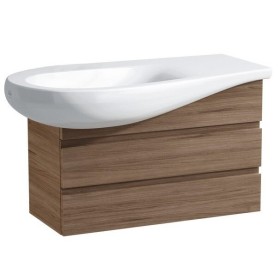 Vasque encastrable LAUFEN Alessi 90 x 50 cm, sans trou de robinet, avec étagère à droite