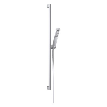 hansgrohe Pulsify E Brauseset 100 1 Strahlart mit Duschstange 90 cm, EcoSmart