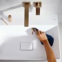 hansgrohe Xevolos E Aufsatzwaschtisch geschliffen 60 x 48 cm ohne Hahnloch ohne Überlauf