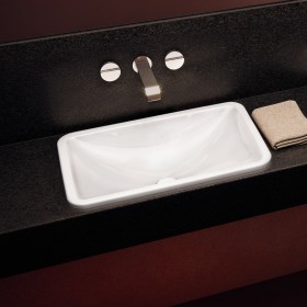 Villeroy & Boch Loop & Friends Einbauwaschbecken rechteckig 67,5 x 45 cm, ohne Überlauf